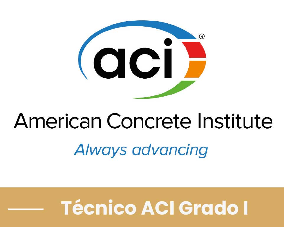 Técnico ACI Grado I certificado